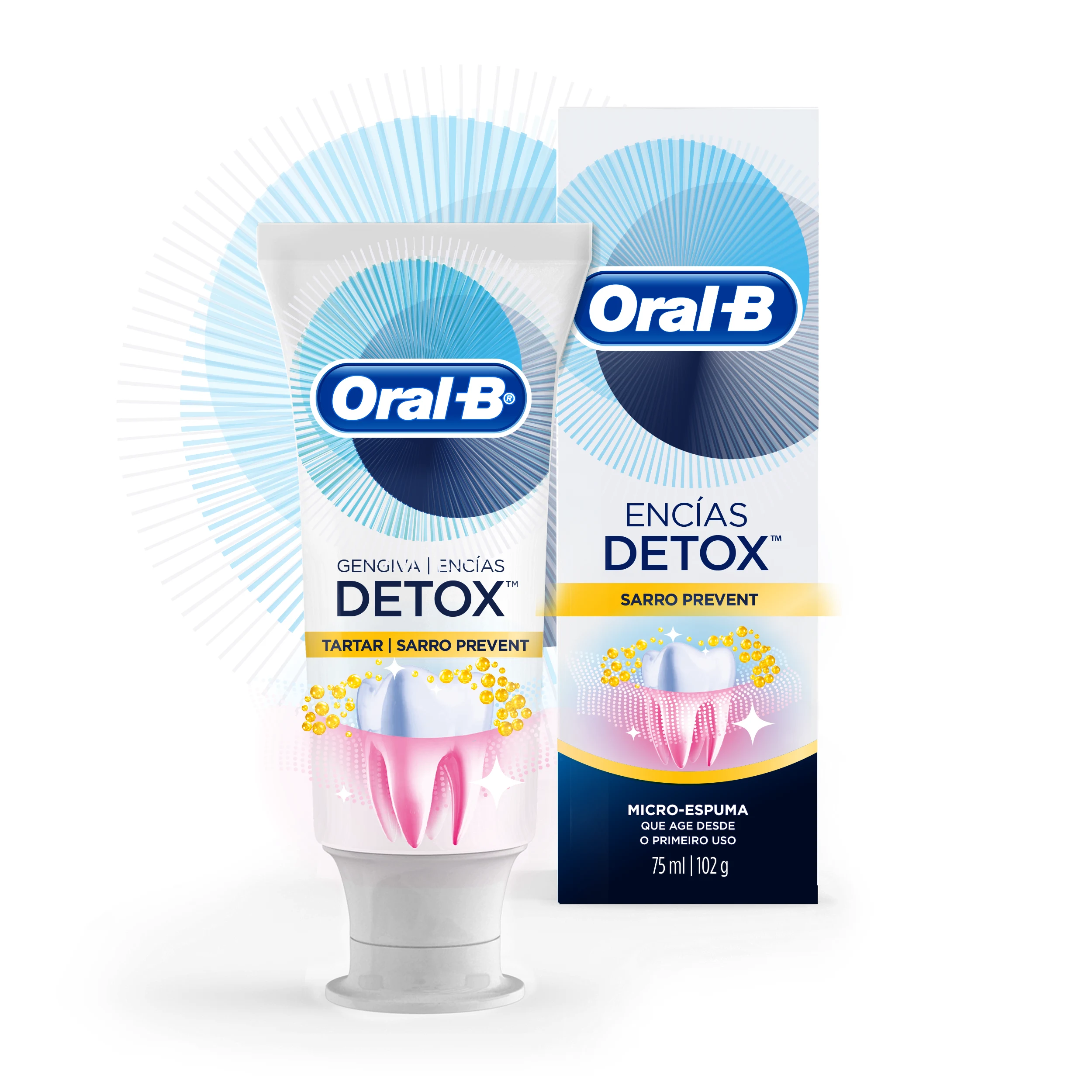 Oral-B Encías Detox Sarro Defense Pasta Dental 