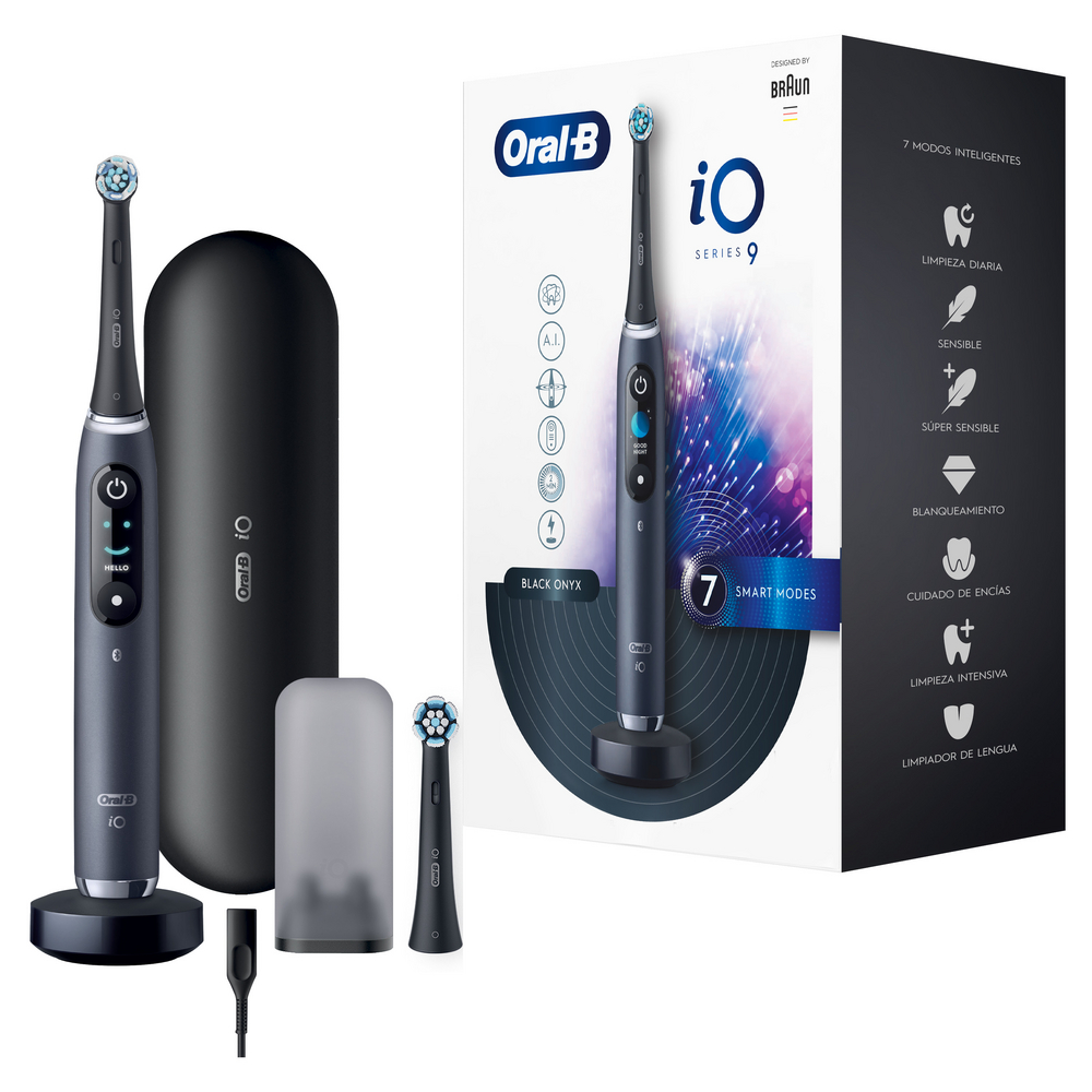Reseñas de clientes: Oral-B iO Series 7 - Cepillo dental eléctrico con 2  cabezales de cepillo, Black Onyx - CVS Pharmacy