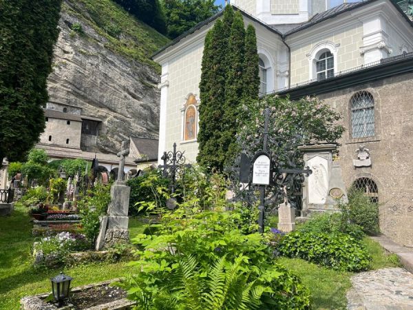 The movie modelled the graveyard scene on this Old Town cemetery.