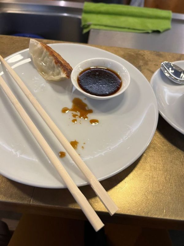 I ate almost all of my expensive dumplings before I took a photo.