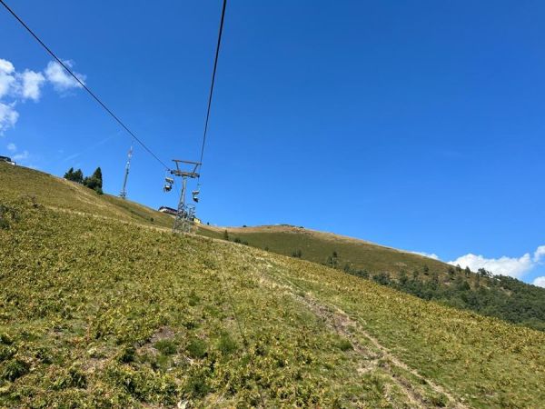 POV: You're on a ski lift to Cimetta.