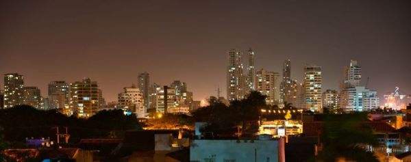 View rooftop bar Selina Cartagena