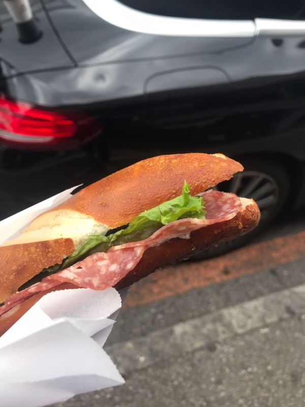 A Salami Sandwich