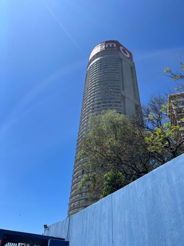 Ponte City from the outside.