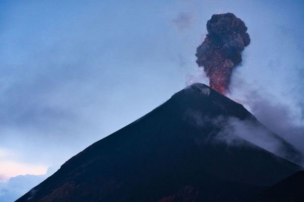 View at the end of the Fuego hike