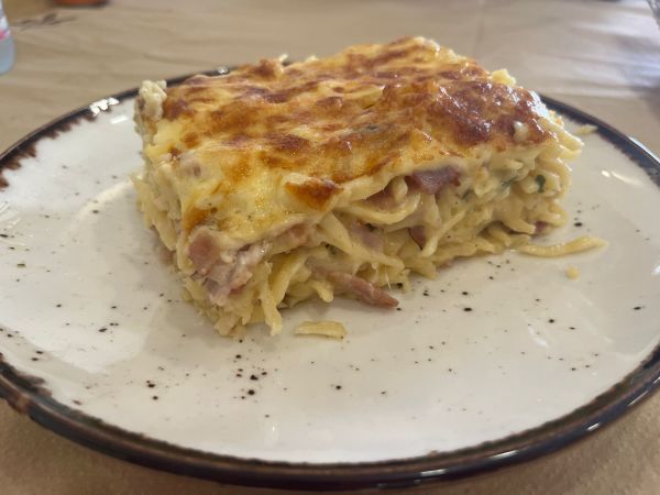 My carbonara style pasta