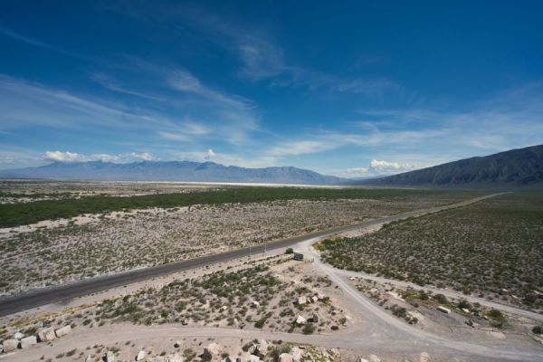 View from the marble mine