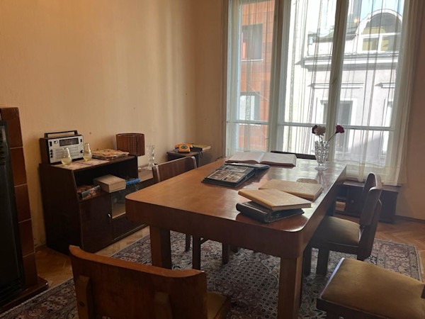 The dining room.