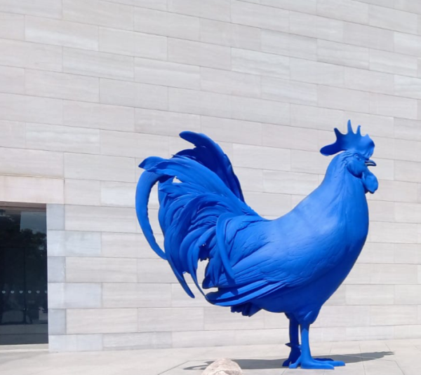 Giant Blue Chicken