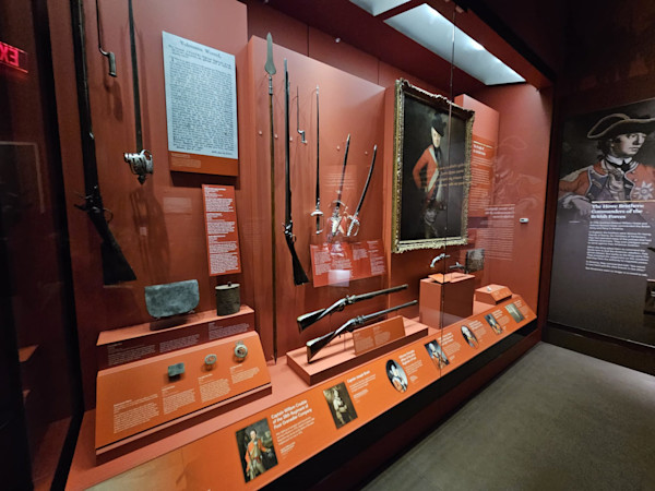 Artifacts in the Museum of the American Revolution