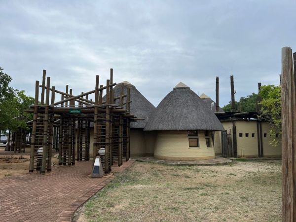 Rest area right inside the Orpen Gate of Kruger National Park