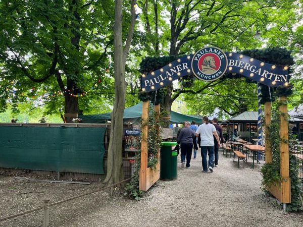 Welcome to the beer garden!