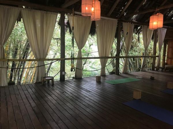 Yoga and pole fitness studio