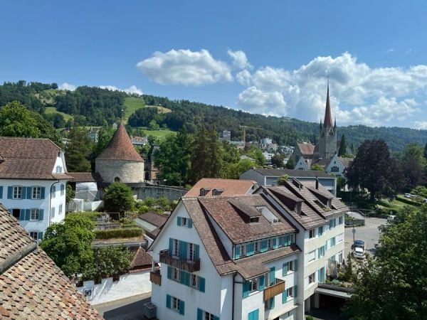 Nice view from the museum's top floor.