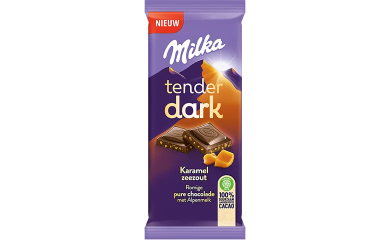 Produktbild Milka darkmilk Alpenmilch