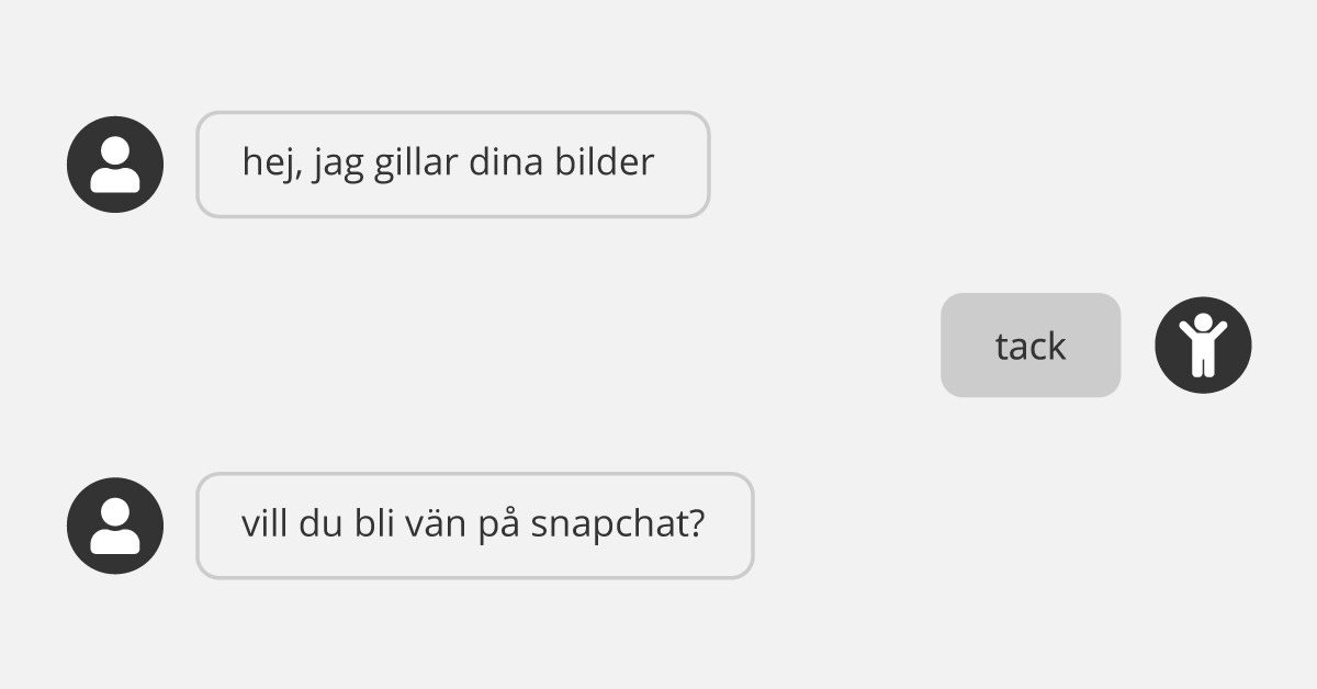 Konversation med en groomare