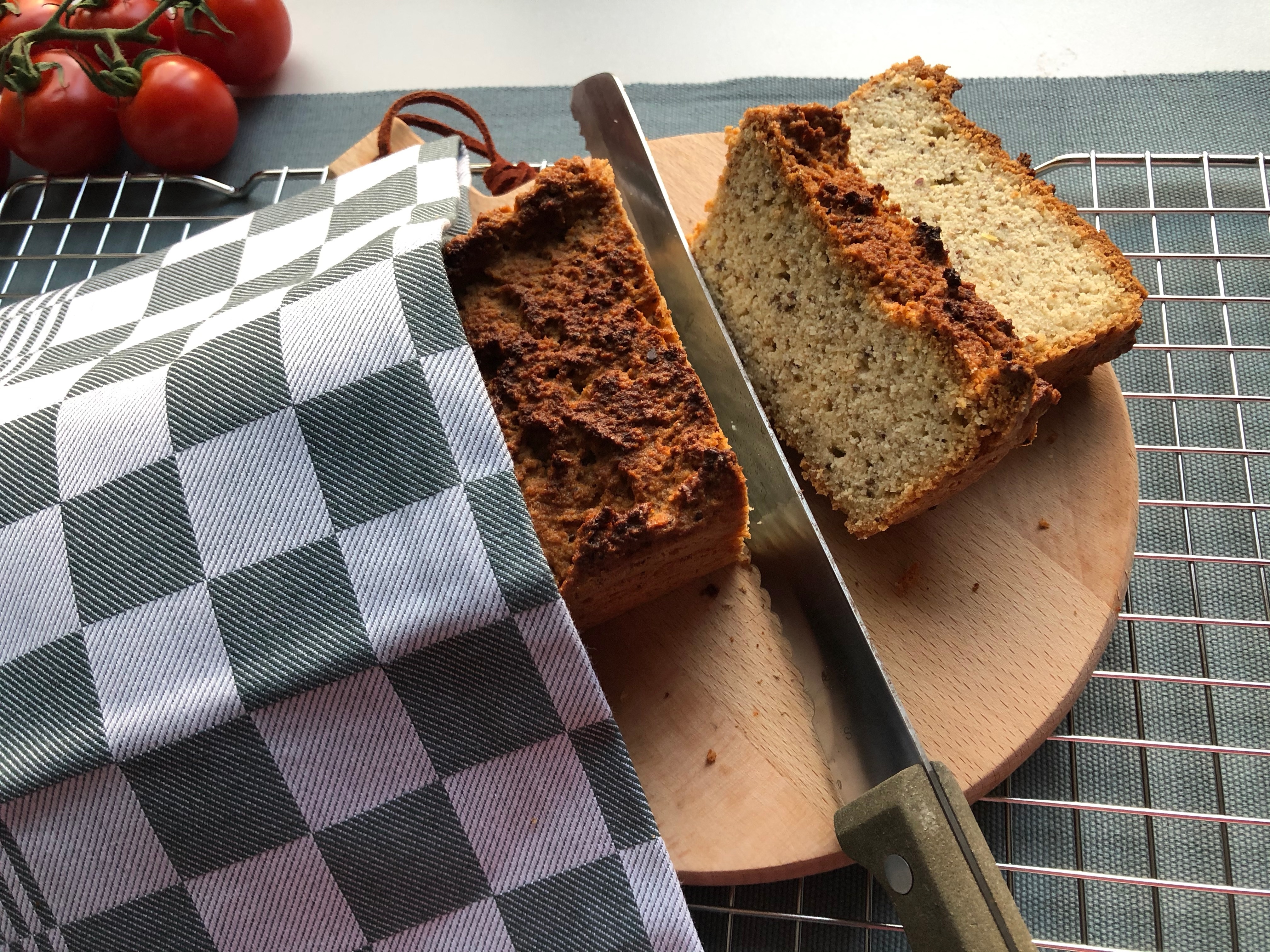 Recept voor gezond brood van amandelmeel