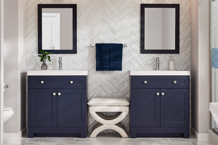 Dual Single Vanities