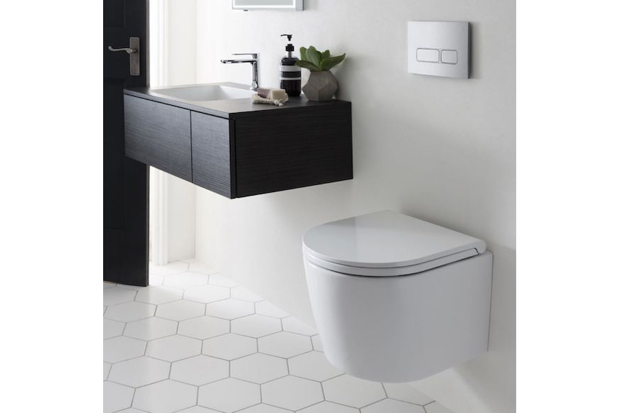 Wall-Mounted Toilet