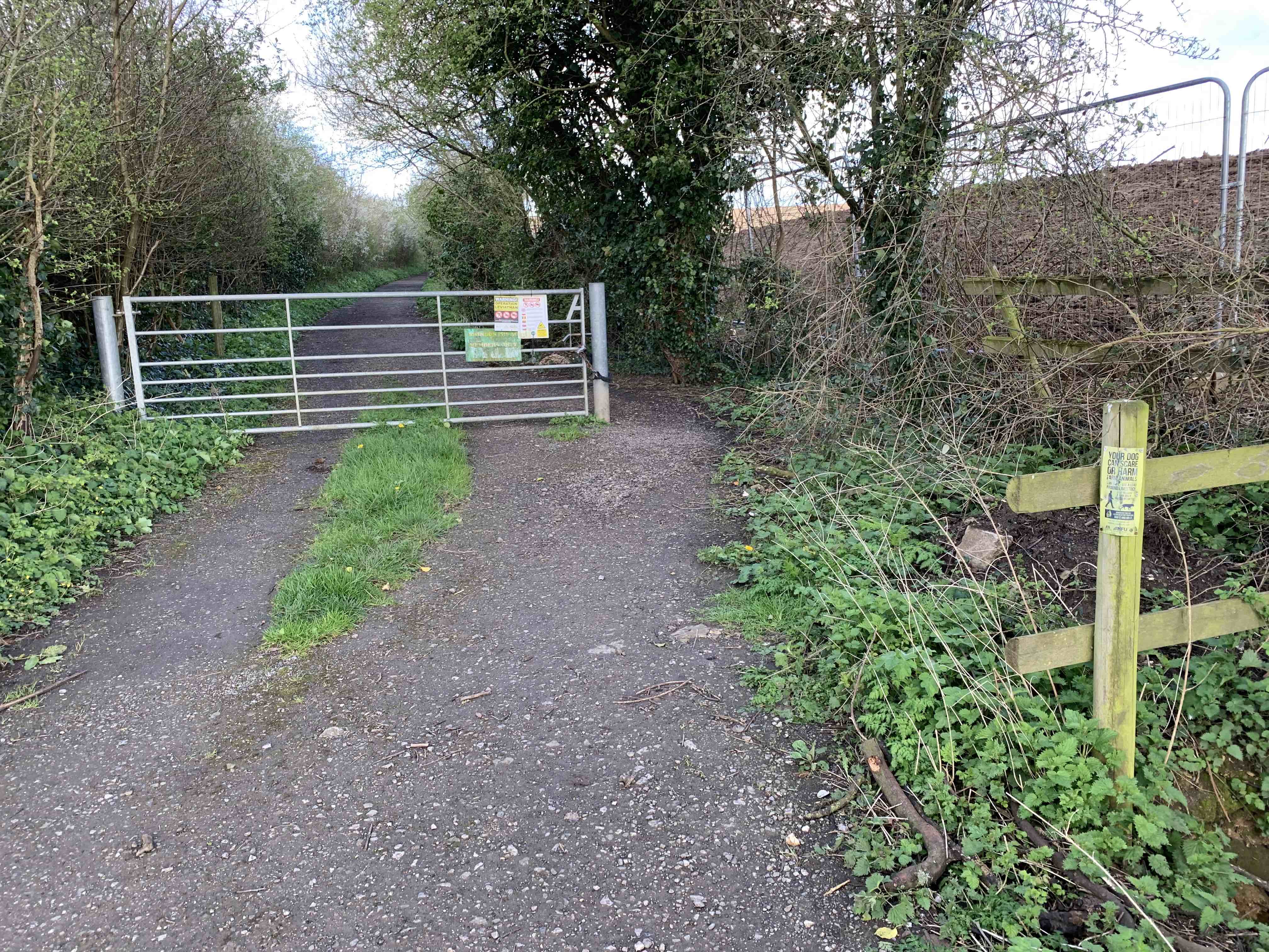 Bridleway to Avon Weir