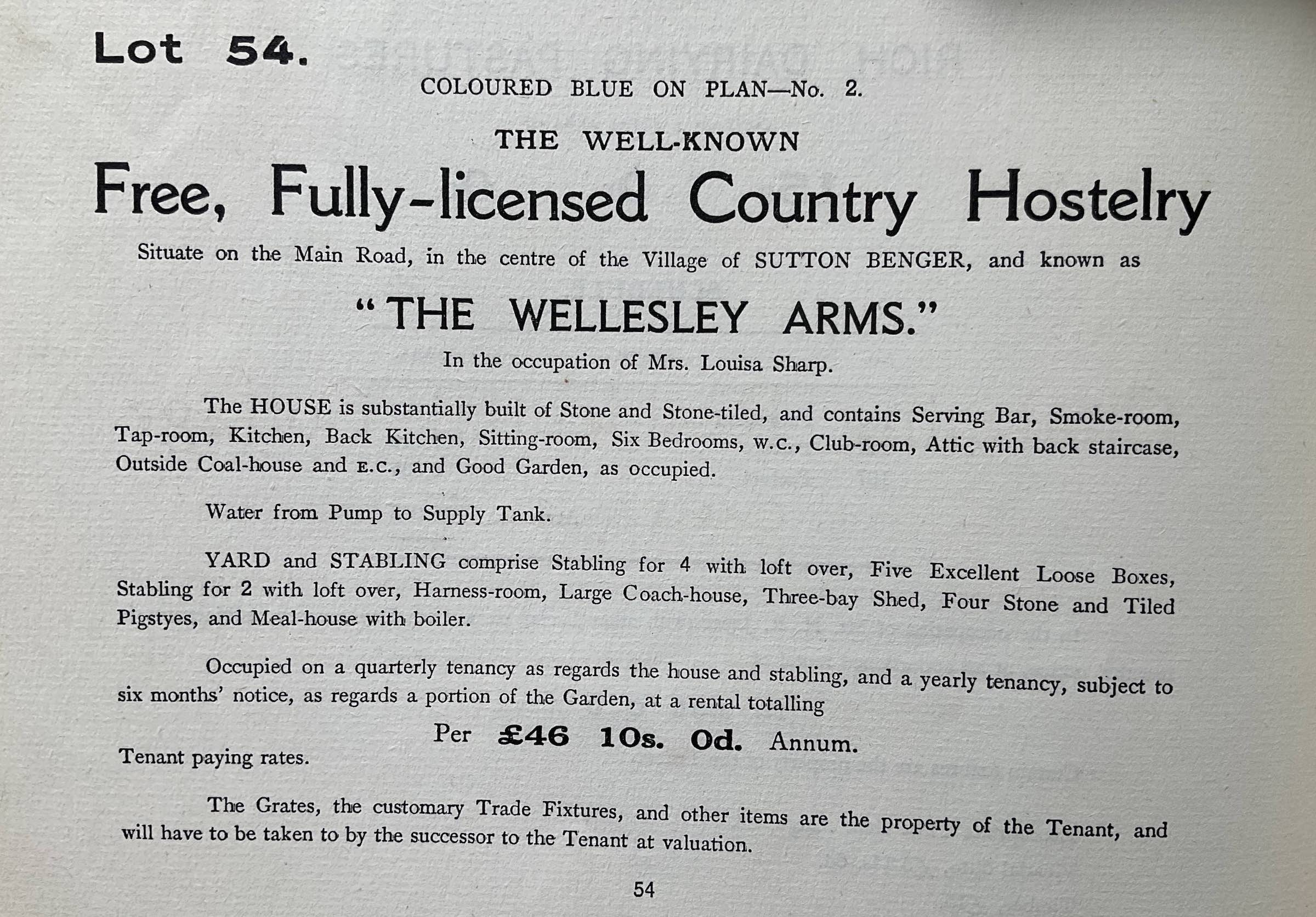 Wellesley Arms