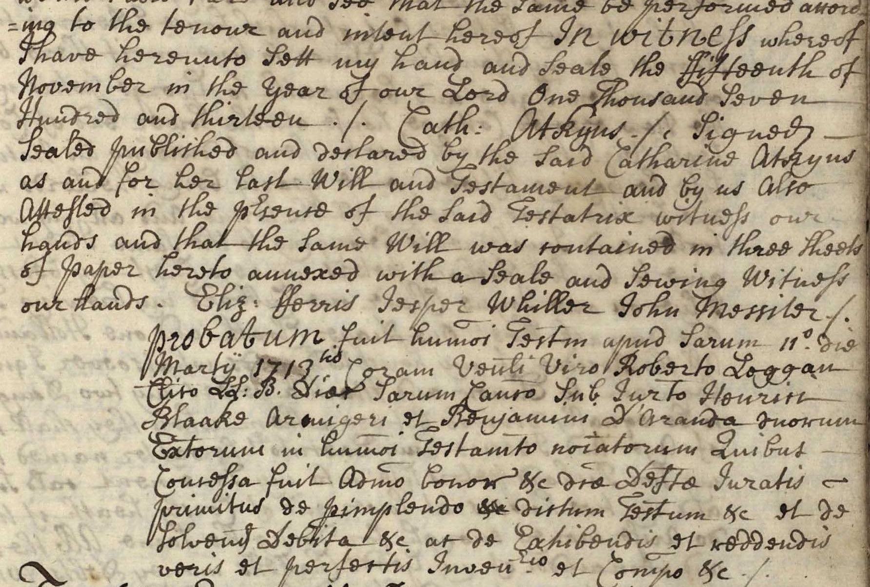 Cath Atkins Probatum