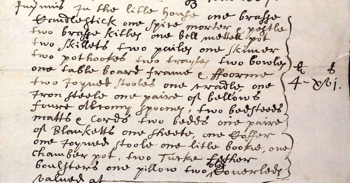 Can you read 1600s English? | Benger Trails