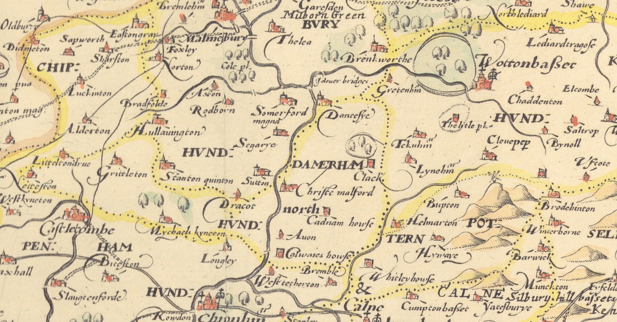 1576-1689 Map