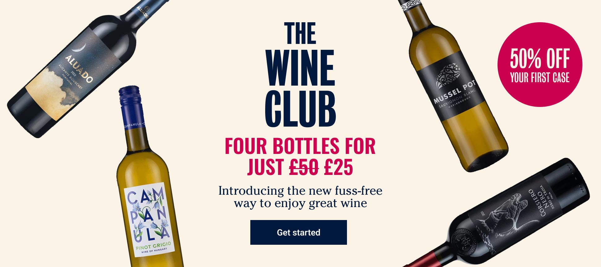 Four bottles for JUST £25 - LW