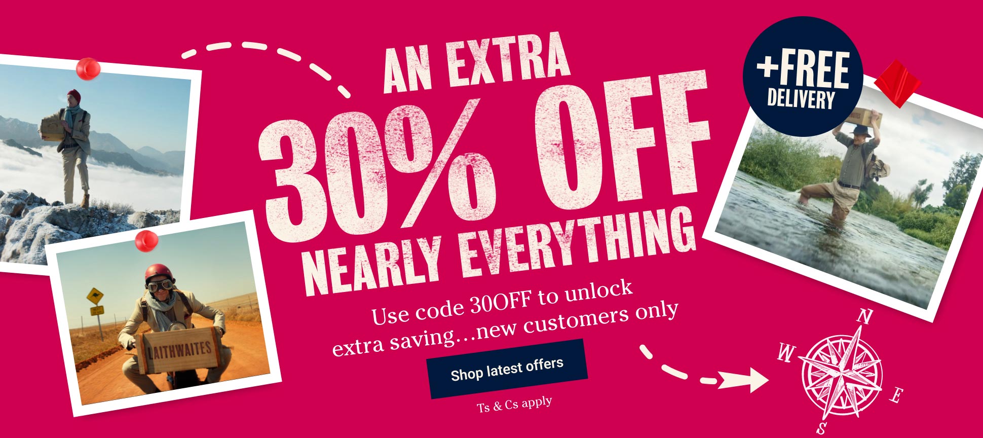 An extra 30% off nearly everything- LW