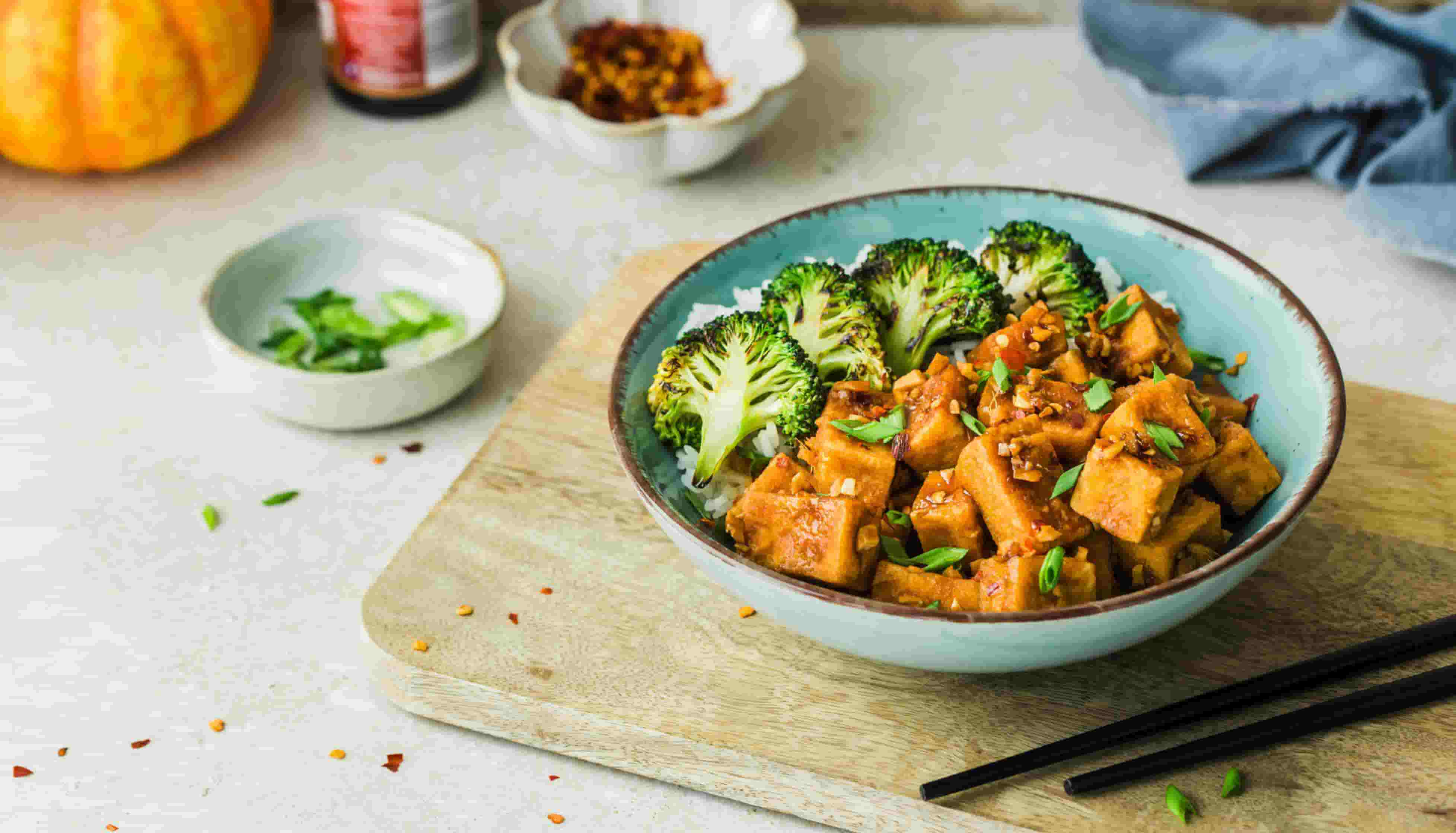 Veggie meal with rice 