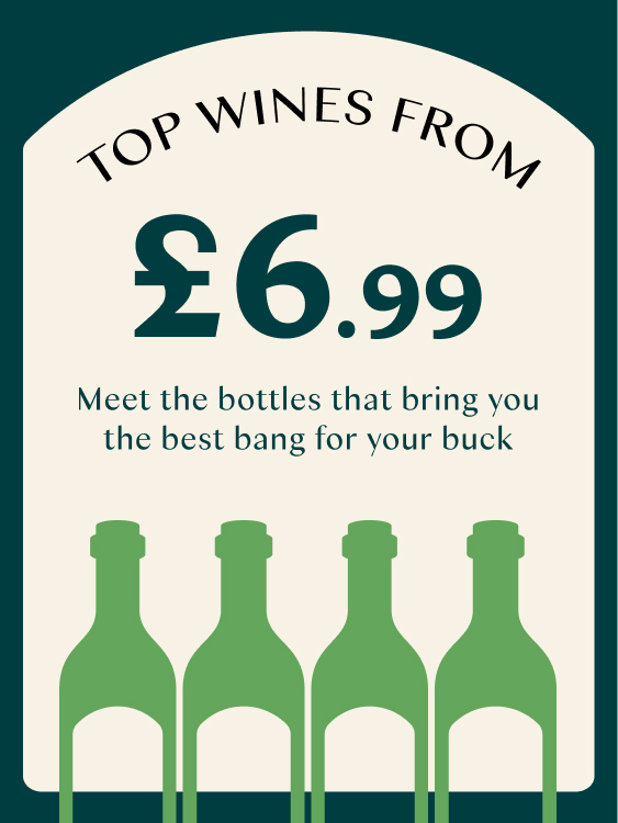 Top wines from £6.99 - Meet the bottles that bring you the best bang for your buck