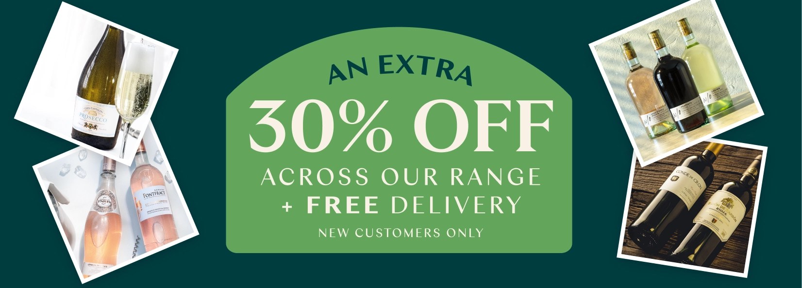 An extra 30% OFF - across our range + Free Delivery