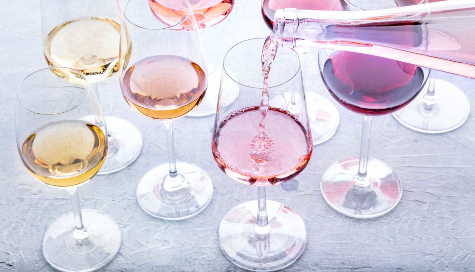 A selection of different wine glasses - wine tips