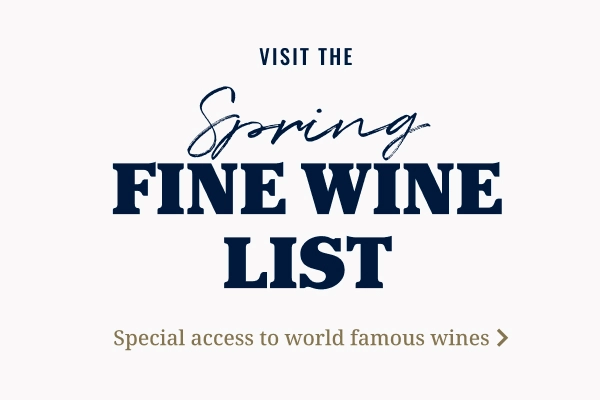 The Spring  Fine Wine List