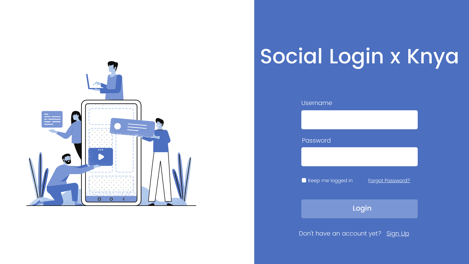 Case Study: How social login leads to 7x more signups for Knya