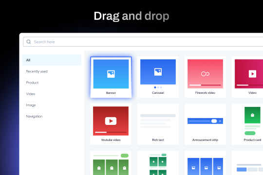 drag and drop builder - feature image