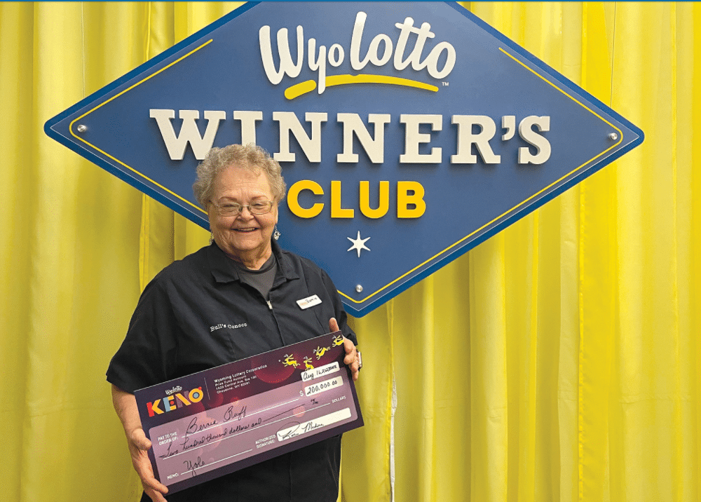 $200,000 Winner Wyolotto KENO