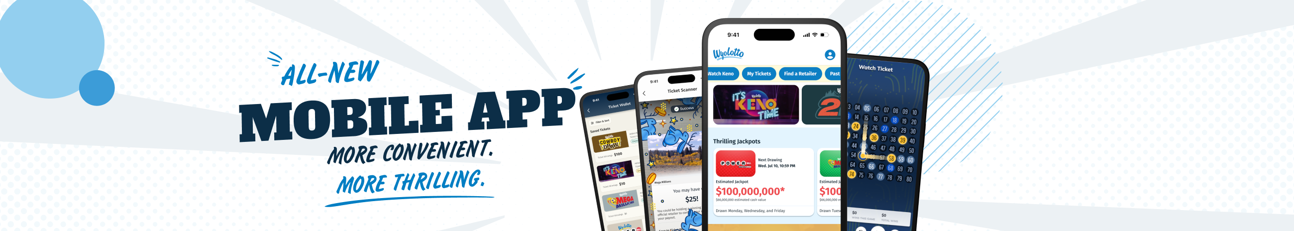 Check out the new wyolotto app!