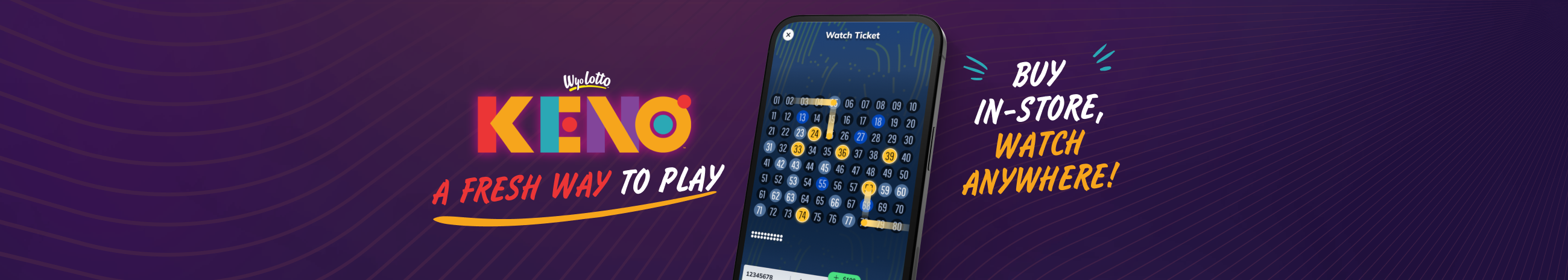 A fresh way to play keno