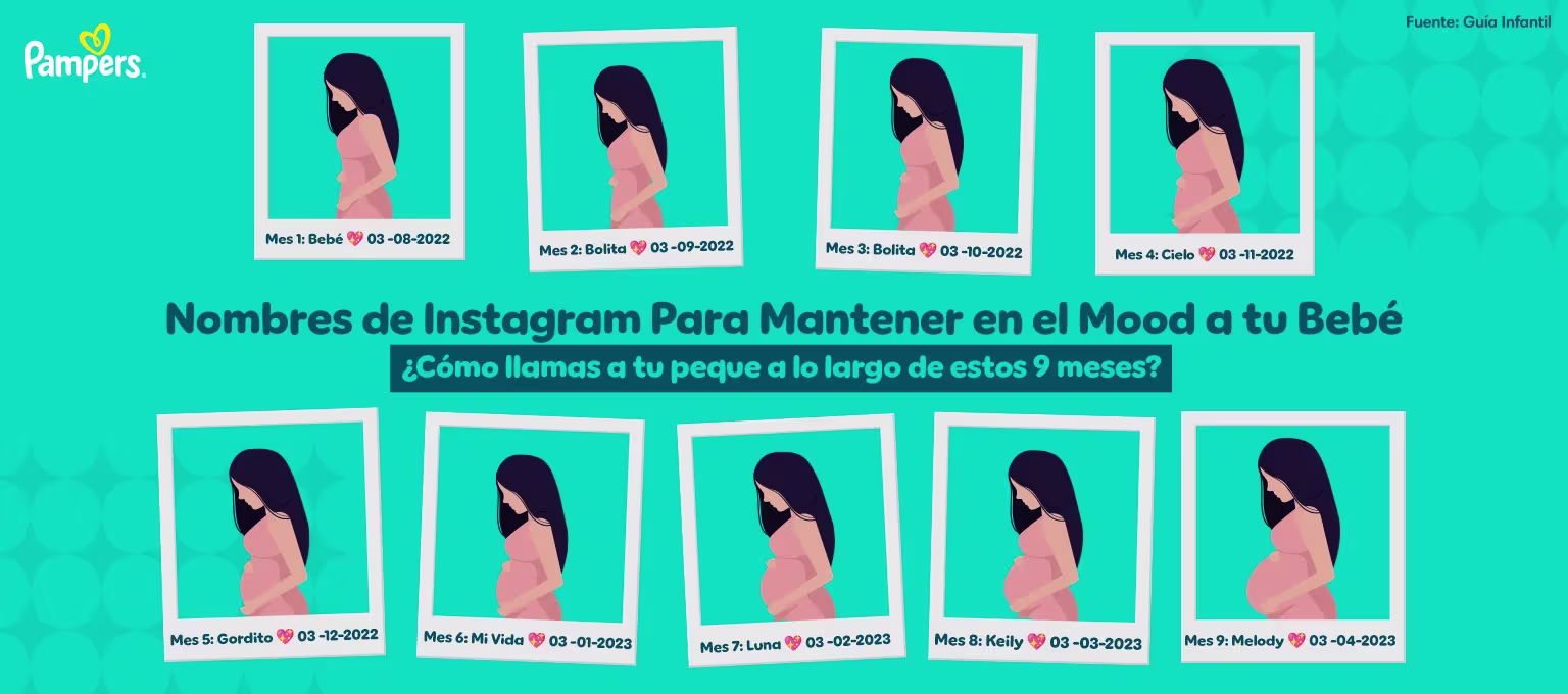 Nombres de instagram para bebés