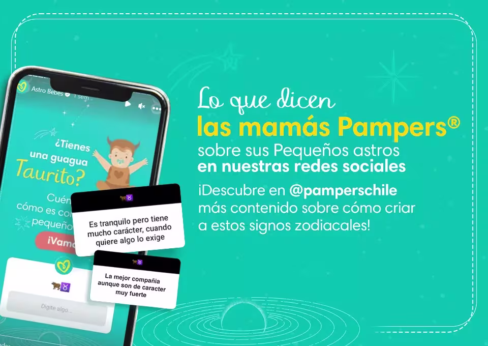 Horóscopo Tauro para tu bebé: Testimonio de mamás Pampers