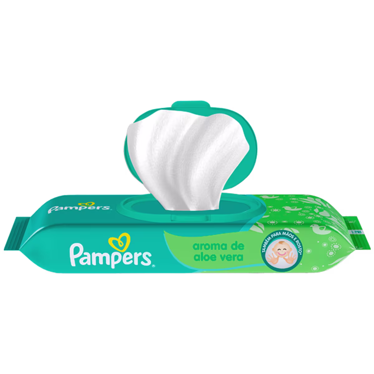 Lenços Umedecidos Pampers® Aroma de Aloe Vera, 5.0 de 5 estrelas