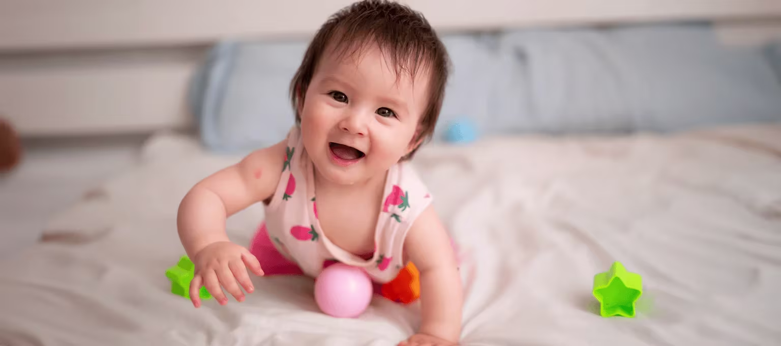 desarrollo del bebé de 8 meses