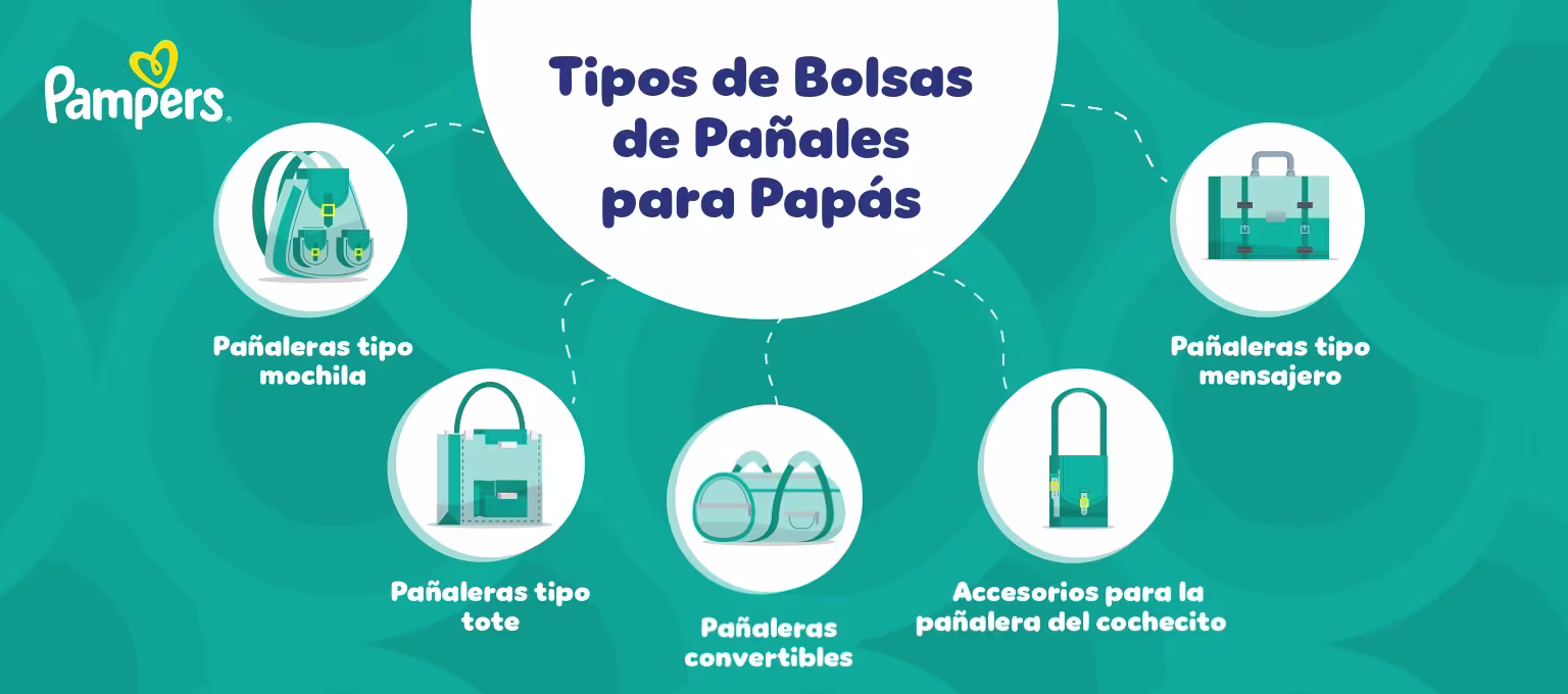 ¿Qué tipos de bolsas de pañales existen?