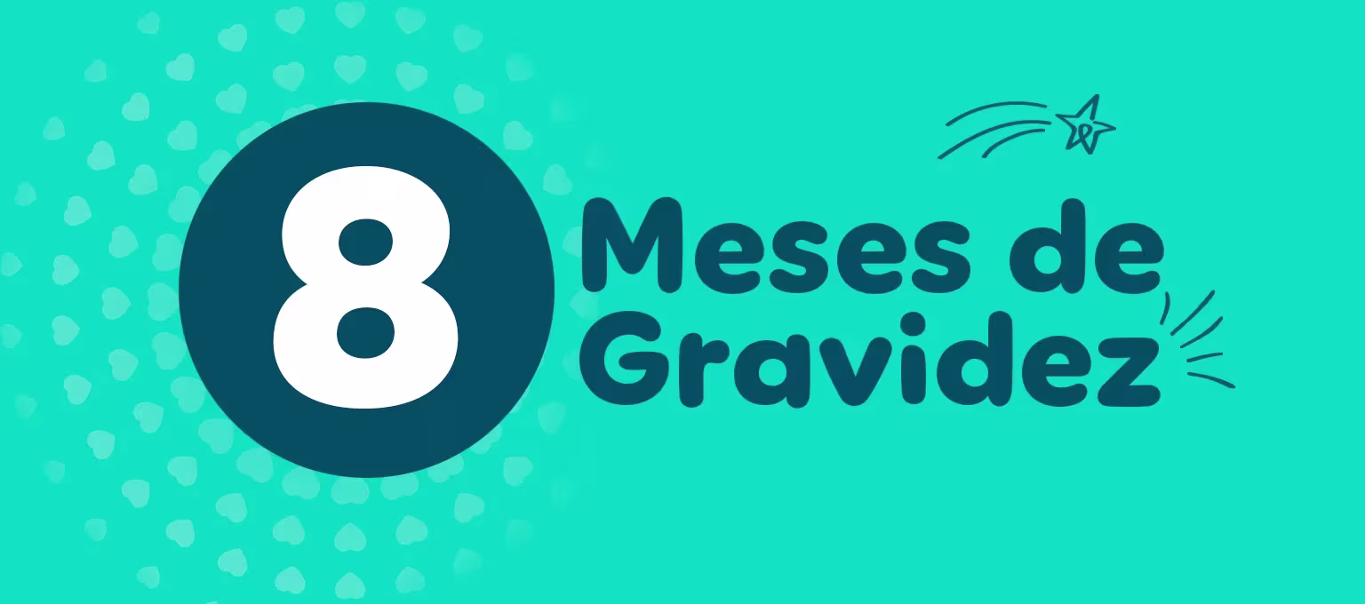 8 meses de gravidez