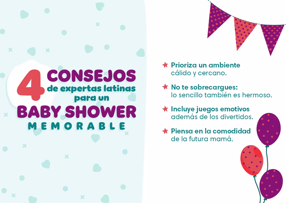 Decoración baby shower niña