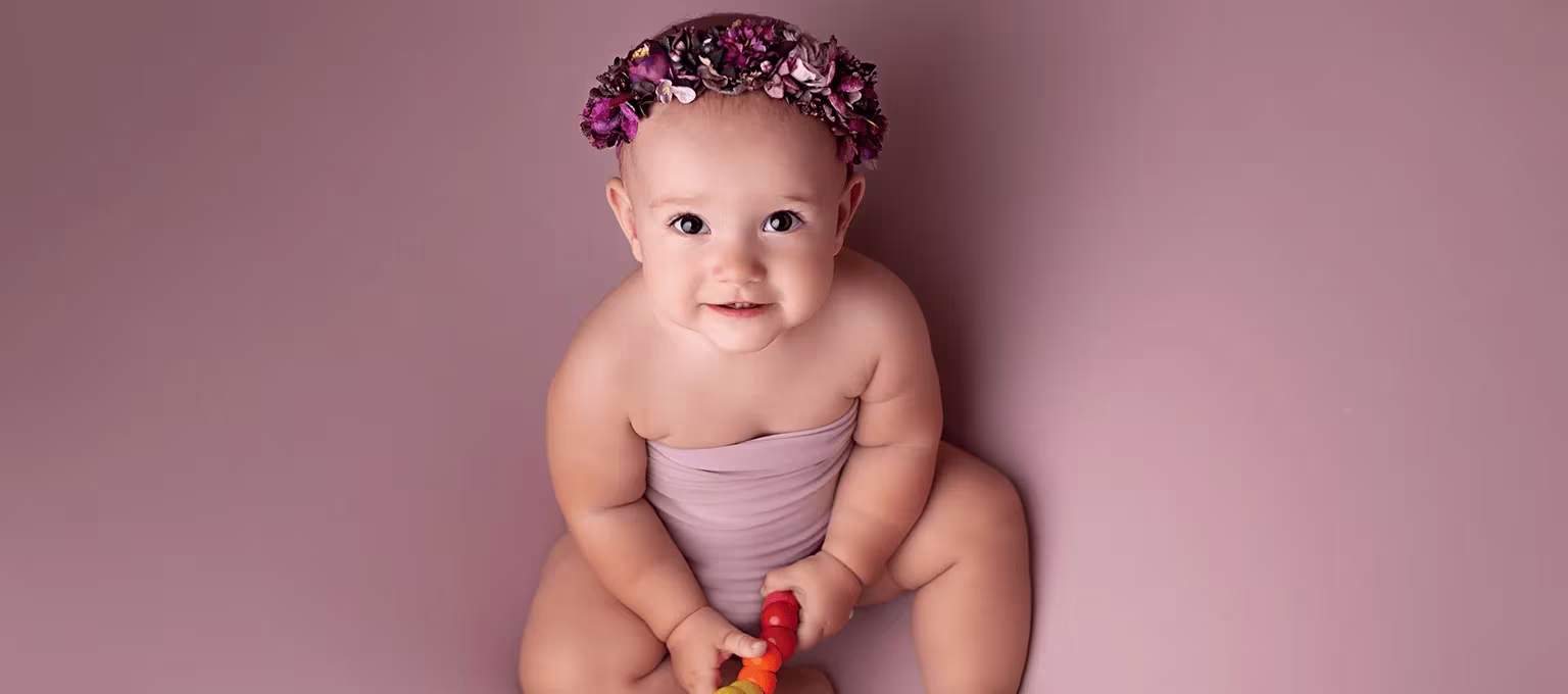 Bebé con nombre de niña