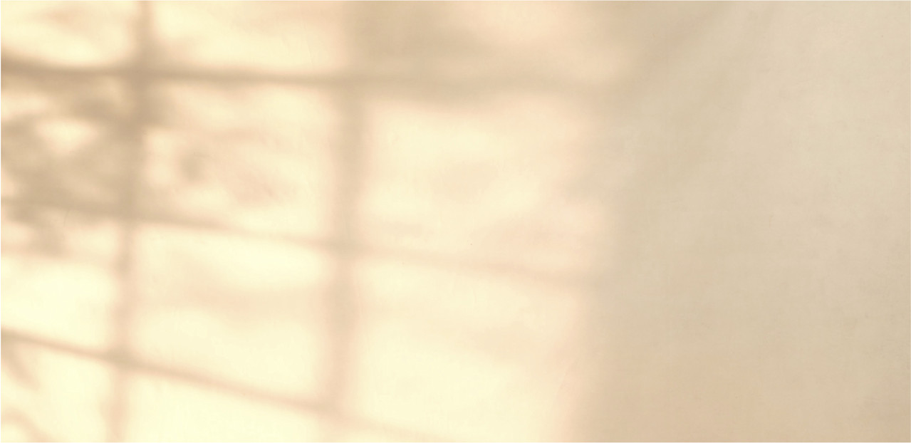 Sunlight showing the shadow of a window on a wall