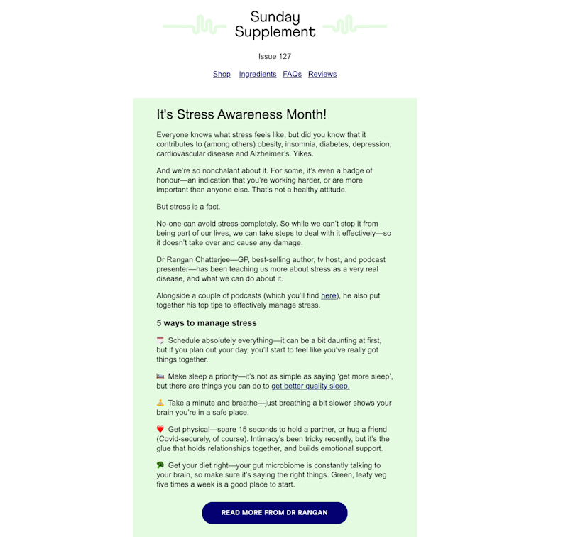 Sunday Supplement Peak Preview